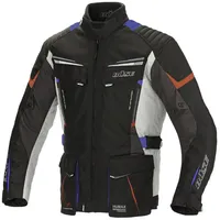 BÜSE Lago Pro Motorrad Textiljacke Schwarz/Blau/Rot 4XL