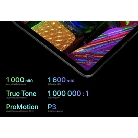Apple iPad Pro 11" (4. Generation 2022) 128 GB Wi-Fi silber
