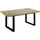 Mäusbacher Ausziehtisch 90 x 73 x 90 cm schwarz