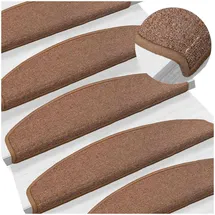 vidaXL Stufenmatte 80 x 24,5 cm Braun