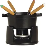 Staub Mini Fondue-Set 7 tlg. schwarz