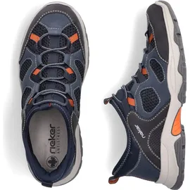 Rieker B8350-14 Herren Dunkelblau/Orange 45
