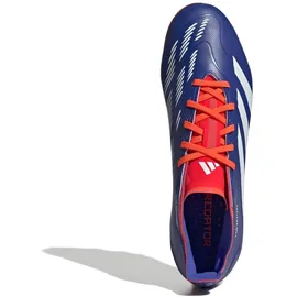 adidas Predator League MG Herren Lucid Blue/Cloud White/Solar Red 48 2/3