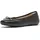 FitFlop DELICATO Bow Soft Leather Ballet Flats Black