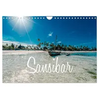 Calvendo Karibu Sansibar (Wandkalender 2026 DIN A4 quer), CALVENDO