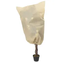 VidaXL Wintervlies mit Kordelzug 12 Stk. 70 g/m2 0,8x0,8