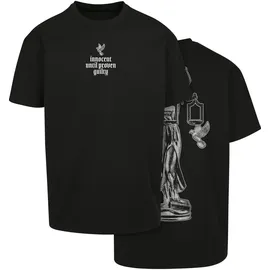 Upscale by Mister Tee Justice Oversize Kurzarm-T-Shirt Black M