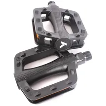 KHE BMX Pedale PRISM 1/2" PVC schwarz KHEBIKES Einheitsfarbe sans taille