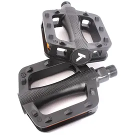 KHE BMX Pedale PRISM 1/2" PVC schwarz KHEBIKES Einheitsfarbe sans taille