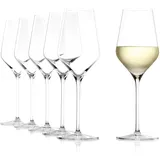 Stölzle Lausitz Quatrophil Weißweingläser 6er Set transparent