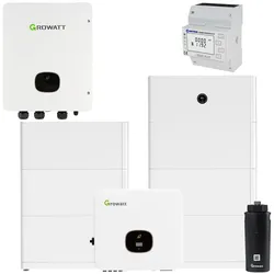 Growatt Set MOD 10KTL3-XH2 BP 10kW Hybrid-Wechselrichter + 30kWh APX Speicher + Backup Box