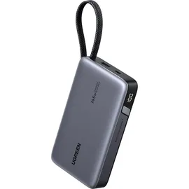 UGREEN PB551 20.000mAh 145W Powerbank 1x USB-C USB-A integriertes Kabel