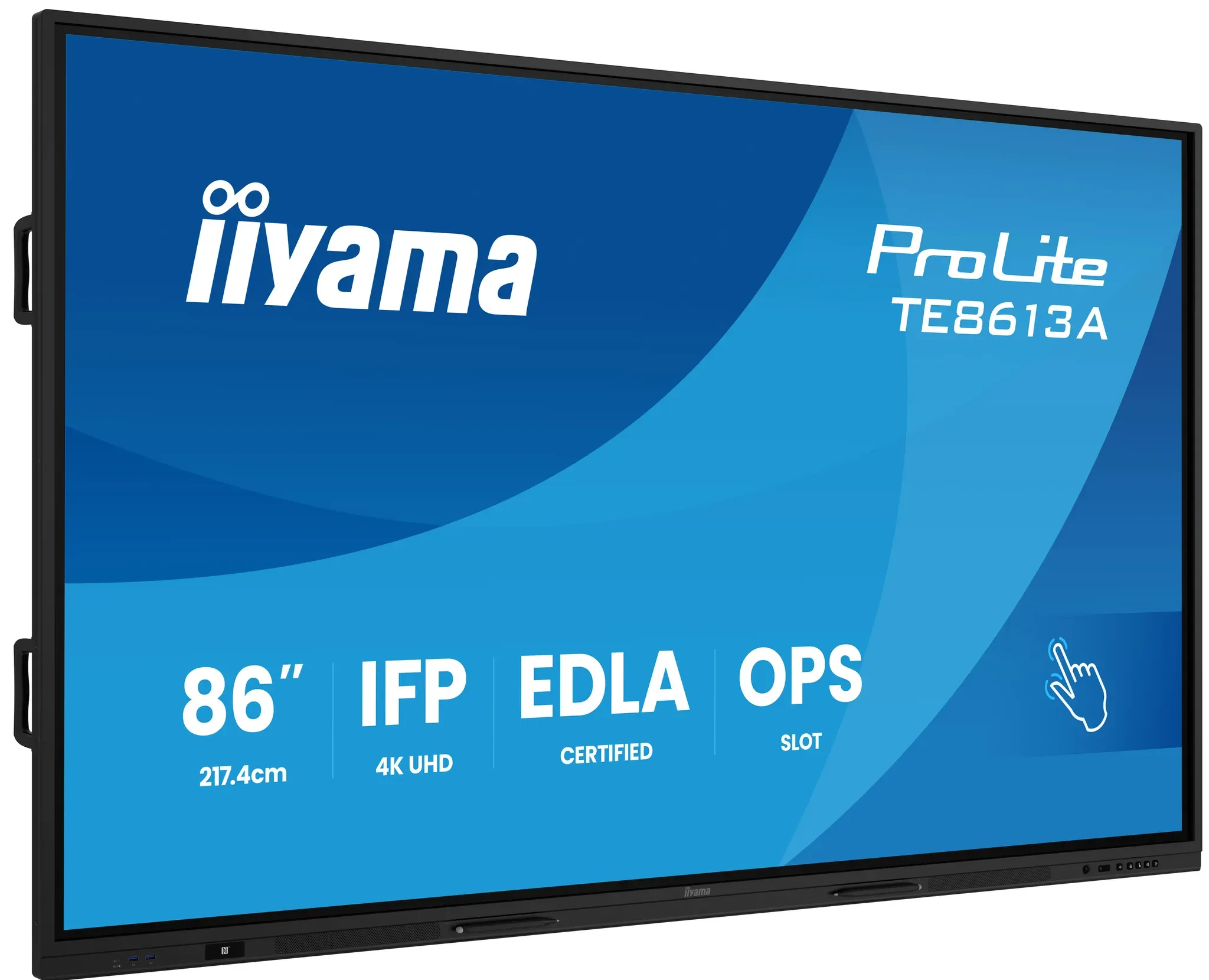 iiyama ProLite TE8613A-B3AG - 86 Interaktives Touch-Display - 4K UHD IPS - 500 ...