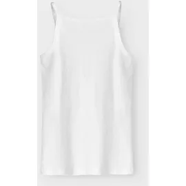 NAME IT »NKFSTRAP TOP 4P BLACK WHITE SOLID