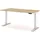 Assmann Electronic Kinderschreibtisch JUNIOR 140 x 70 cm Holz Eiche Natura braun/weiß