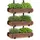 Marrakesch Orient & Mediterran Interior Wandhalterung Holz/Metall 30 x 15 x 65 cm schwarz