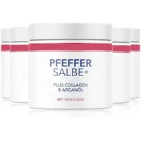 Pfeffersalbe Plus, Pfeffersalbe zum Bräunen, Hautreparatur Pfeffer Salbe, Reichhaltige Salbe mit Plus Collagen & Arganöl, Pfeffer Reichhaltige Salbe, Feuchtigkeitsspendende Gesichtscreme (5)