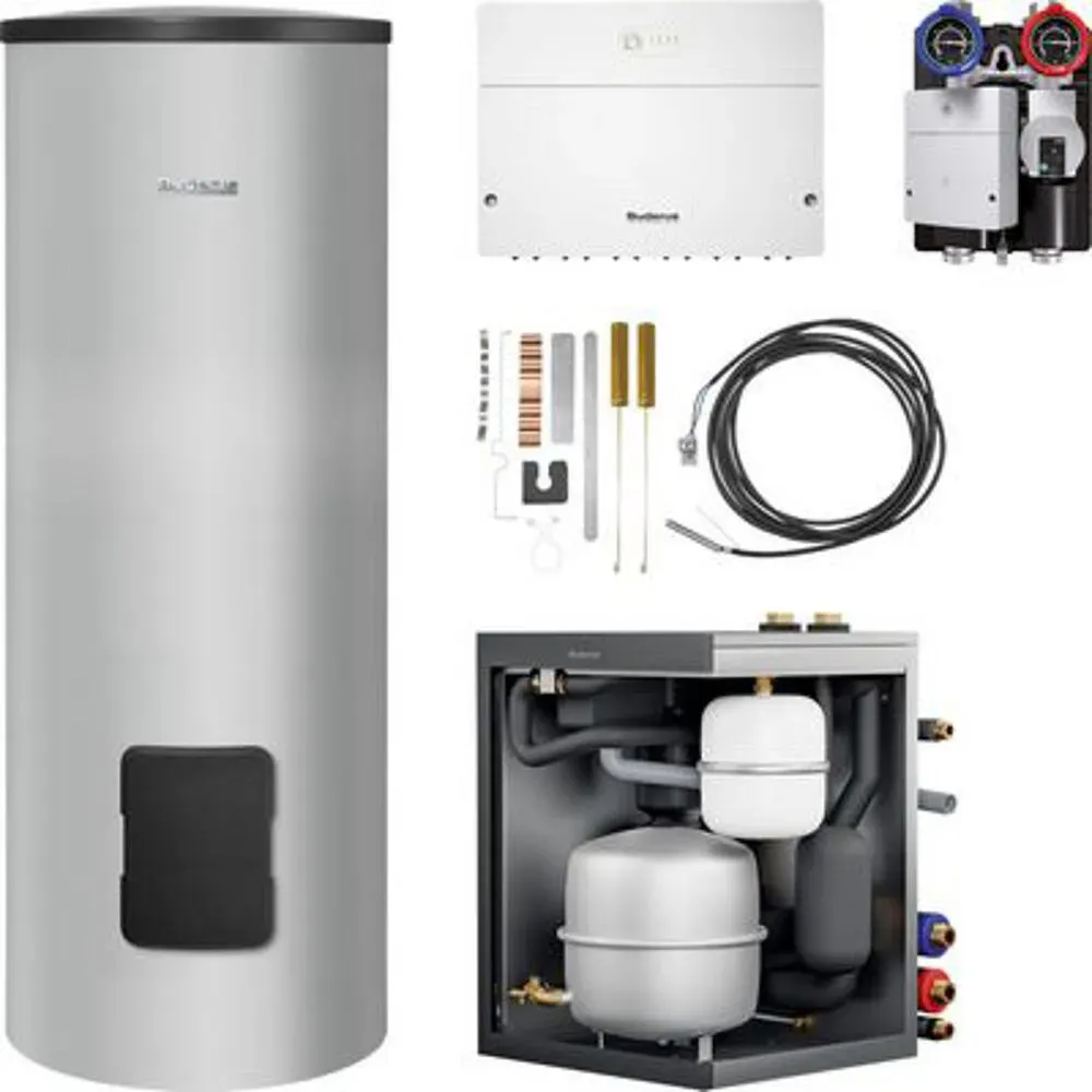 Buderus Logaplus M HB120 f KB19Xi.2 Hybridset mit SH180, HF-Set HYC40, HS25/6 und MM100