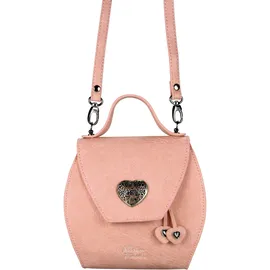 Allgäu Rebell Dirndl Umhängetasche Kunstleder Rosa
