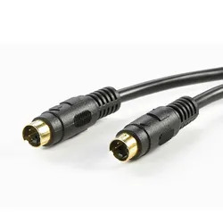 VALUE S-Video Kabel, schwarz, 3 m