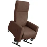 Devita Lutra relax Lift 2 elektrischer Aufstehsessel mit Relaxfunktion bis 140 kg braun