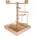 Holzspielplatz 41 cm beige
