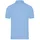 TRIGEMA Poloshirt "TRIGEMA Poloshirt DELUXE Piqué", Mädchen, Gr. 116, blau (horizont), Piqué, 100% Baumwolle, Basic, lang, ohne Ausschnitt, Shirts