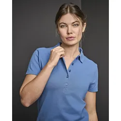Tee Jays Ladies` Luxury Stretch Polo - ocean blue - L