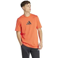 Adidas Herren AEROREADY All-Gym Category Graphic Tee T-Shirt, Bright red, S