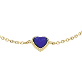 Amor Armband mit Herz-Motiv Blau 20cm