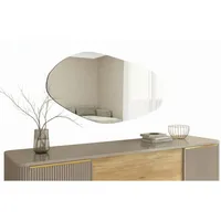 Ibonto Wandspiegel Aurora Designspiegel – asymmetrisch, Rahmenlos, modern 60x120