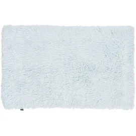 Tom Tailor Fluffy Flokatiteppich 80 x 160 cm Blau