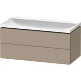 Duravit „L-Cube“ c-shaped Badmöbel-Set 1000mm leinen × leinen
