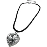 Allgäu Rebell Kette mit Anhänger Sandy schwarz / Metall