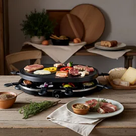 Alpina Raclette 8 Personen 1200W schwarz