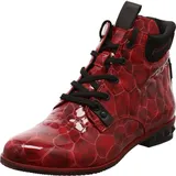 SIMEN Schnürstiefeletten Damen Rot 39 EU