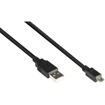 Good Connections USB-A auf Micro USB 0,15 m Schwarz