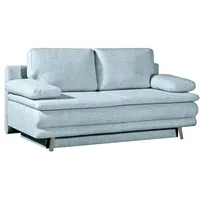 Schlafsofa Beat Stoff Blau Türkis