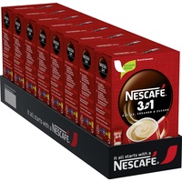 NESCAFÉ 3-in-1 Getränkepulver-Sticks, löslicher Bohnenkaffee mit Creamer & Zucker, Instant-Kaffee aus erlesenen Kaffeebohnen, koffeinhaltig, 8er Pack (8 x 10 -Sticks à 16,5g)