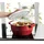 Pyrex Slow Cook Kasserolle 24 cm rot