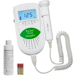 Sonoline B Fetal Doppler grün mit 3 MHz Sonde + Zubehör