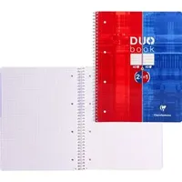 Clairefontaine Collegeblock »DUO book A4, liniert / kariert