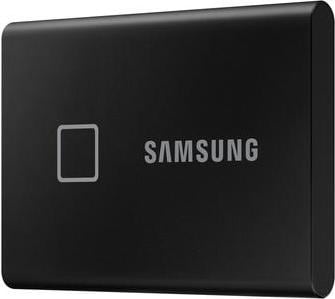 Samsung Portable SSD T7 Touch - Black (1000 GB), Externe SSD, Schwarz