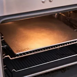 Ooni Pizzastein Ø 33 cm Edelstahl silber