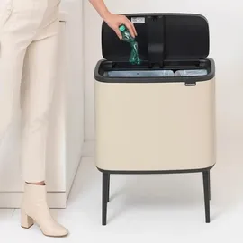Brabantia Bo Touch Bin 34 l soft beige