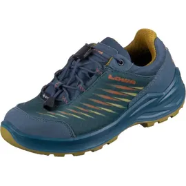 Lowa Zirrox II GTX LO JR 6415157448+651515+661515 (31/petrol-senf) - Dunkelblau