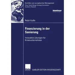 Finanzierung in der Sanierung