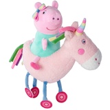 Simba Peppa Pig Plüsch Kuscheltier mit Einhorn, 109262544