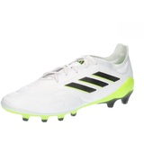 adidas Unisex Copa Pure.1 Ag Football Shoes (Artificial Grass), FTWR White/Core Black/Lucid Lemon, 39 1/3 EU