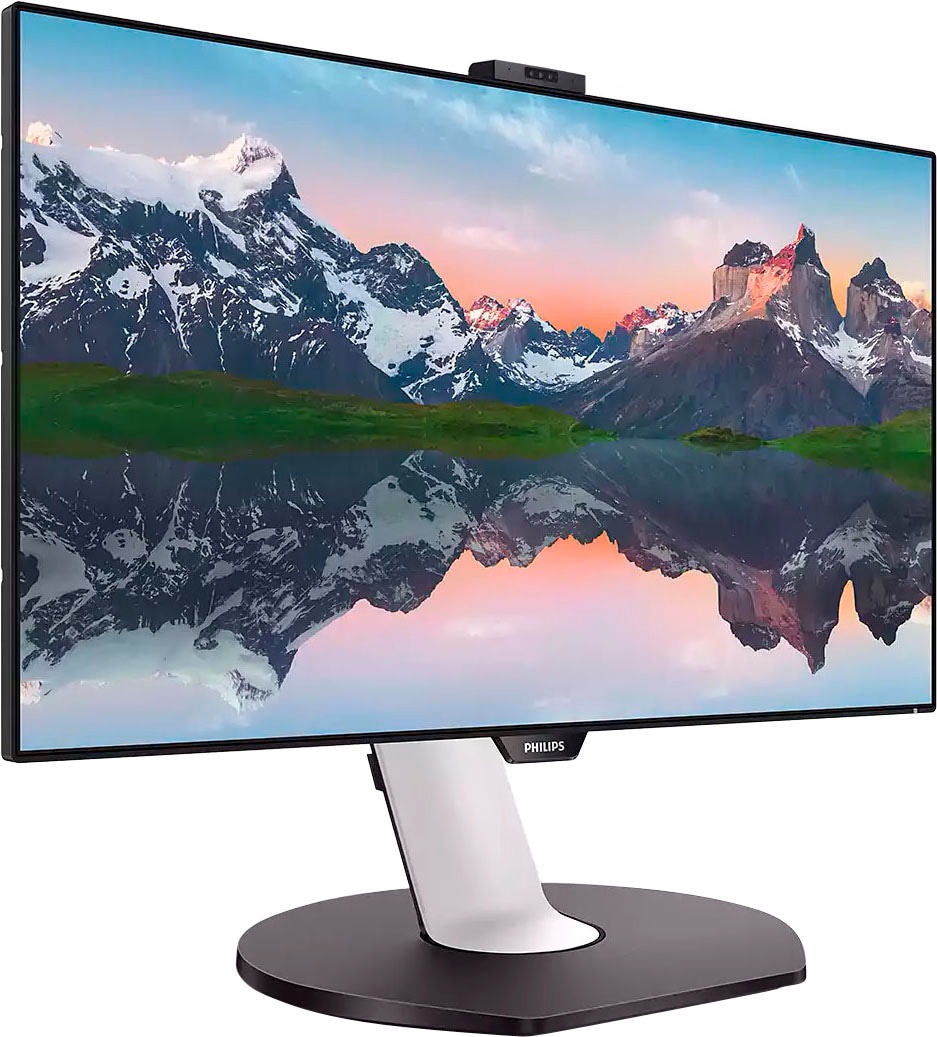 G (A bis G) PHILIPS LED-Monitor "329P9H" Monitore schwarz